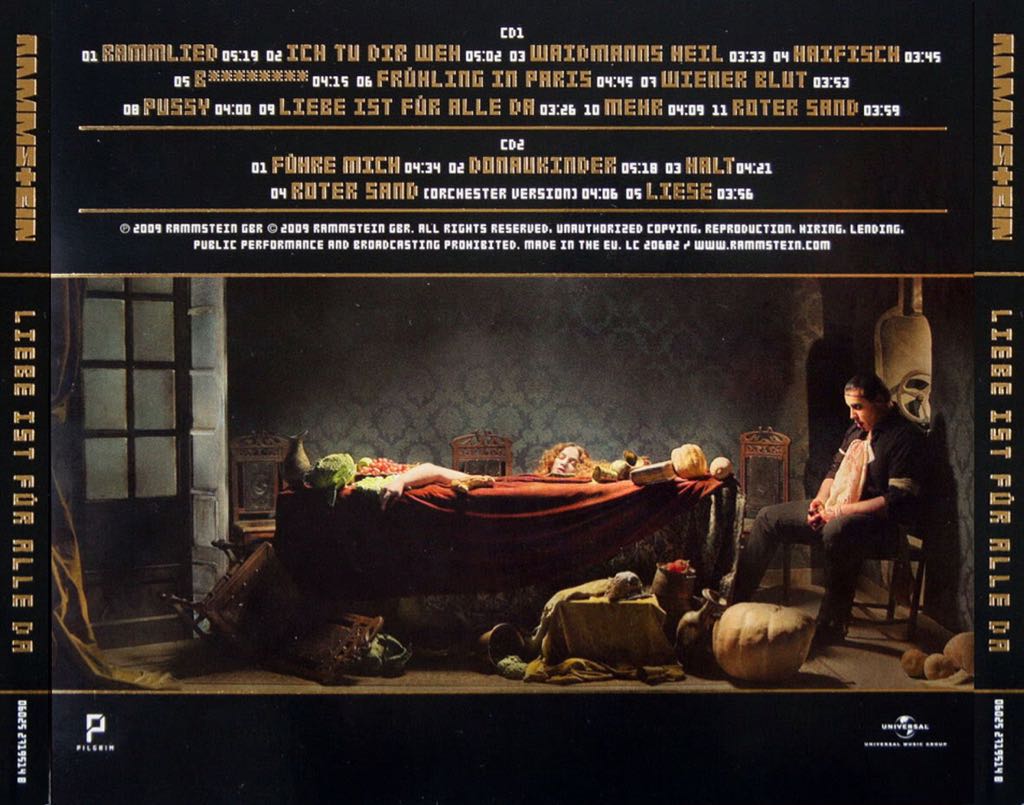 Liebe ist fur alle da - Rammstein music collectible - Main Image 2