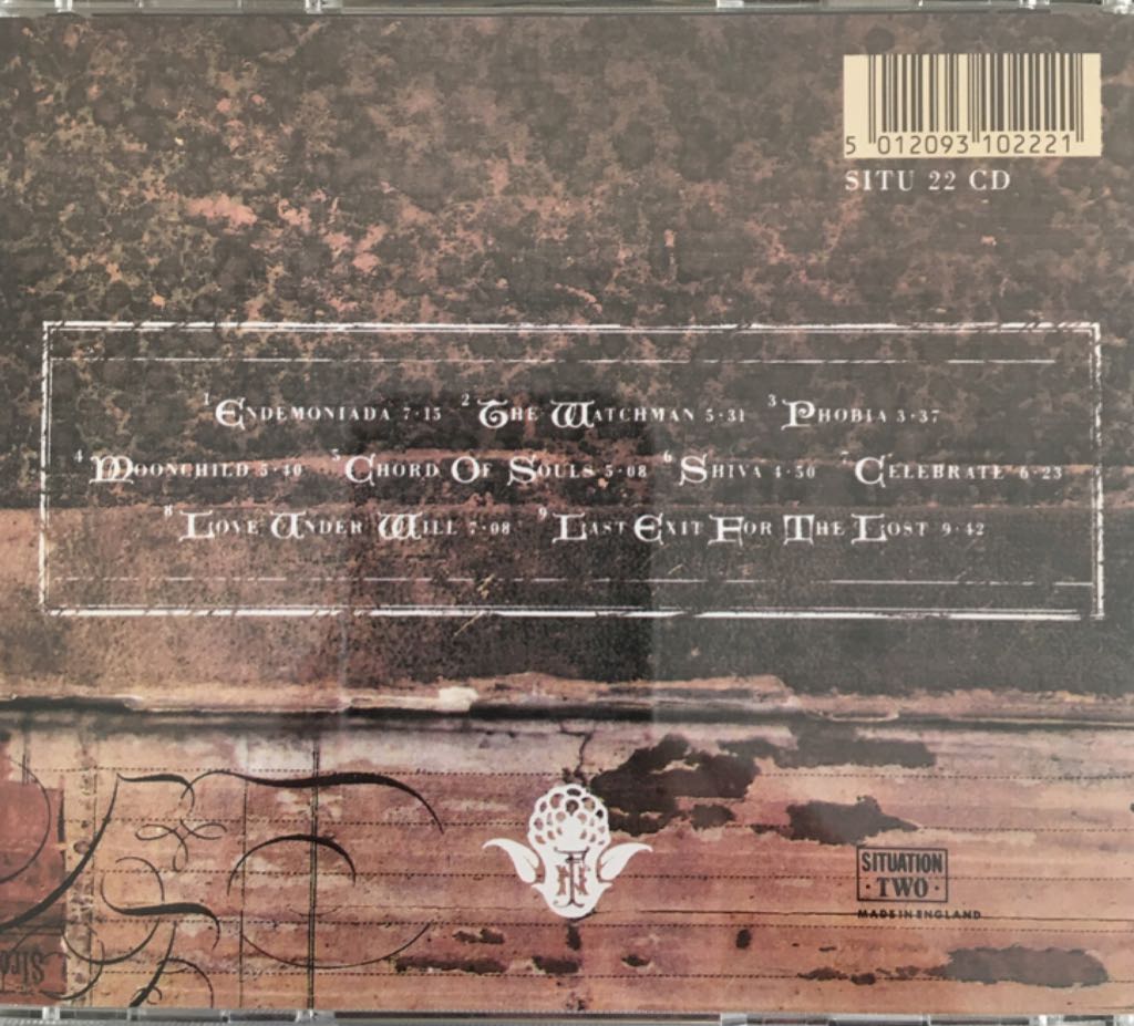 The Nephilim - Fields Of The Nephilim (CD) music collectible [Barcode 5012093102221] - Main Image 2