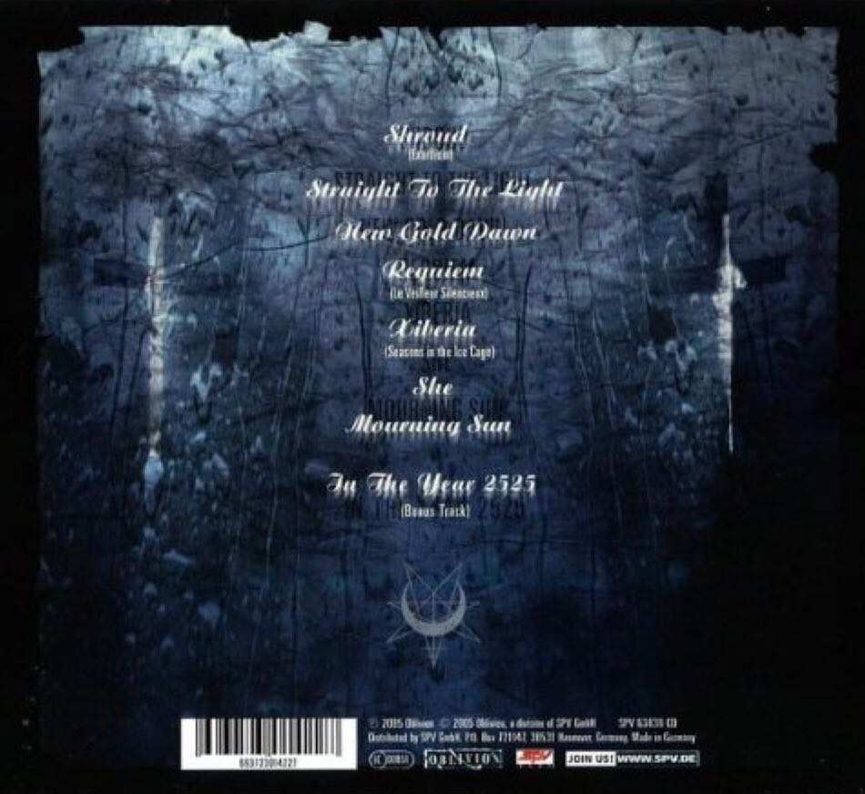 Mourning Sun - Fields Of The Nephilim (CD) music collectible [Barcode 693723014227] - Main Image 2