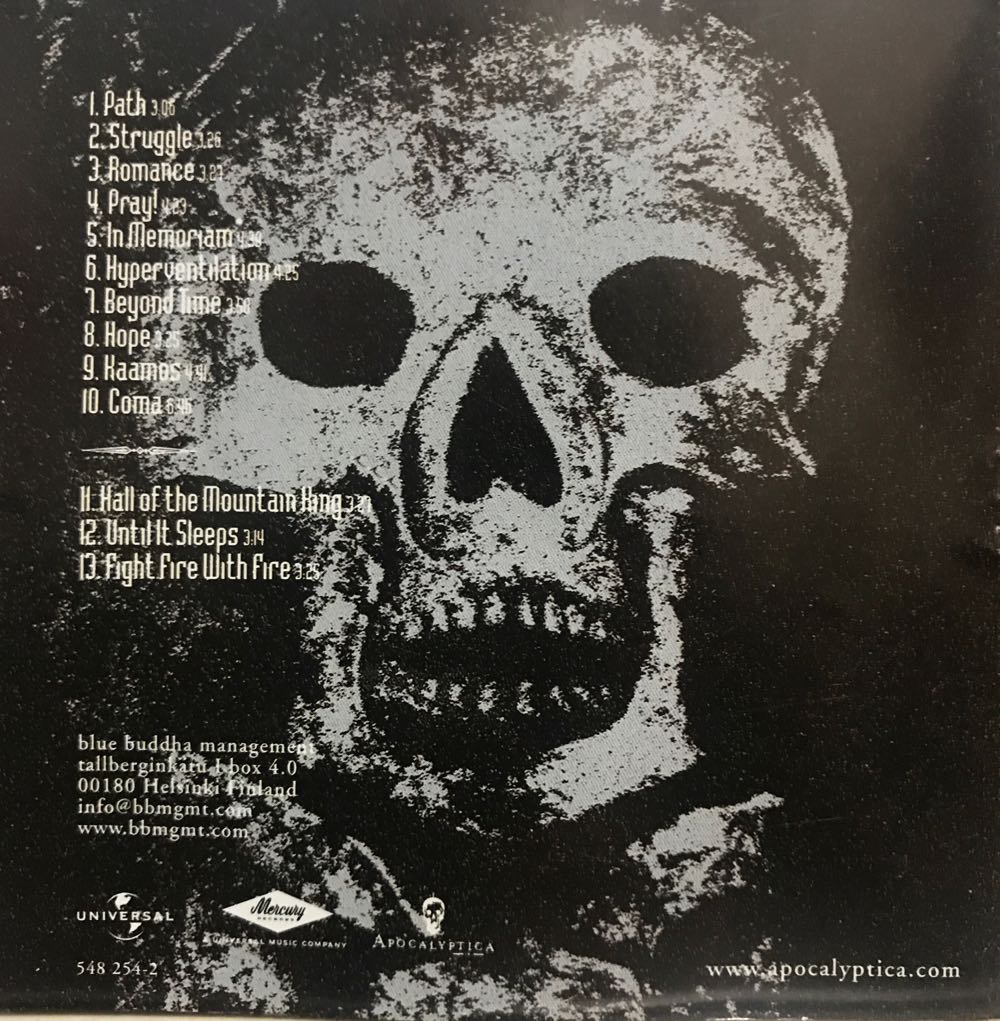 Cult - Apocalyptica (CD) music collectible [Barcode 731454825429] - Main Image 2