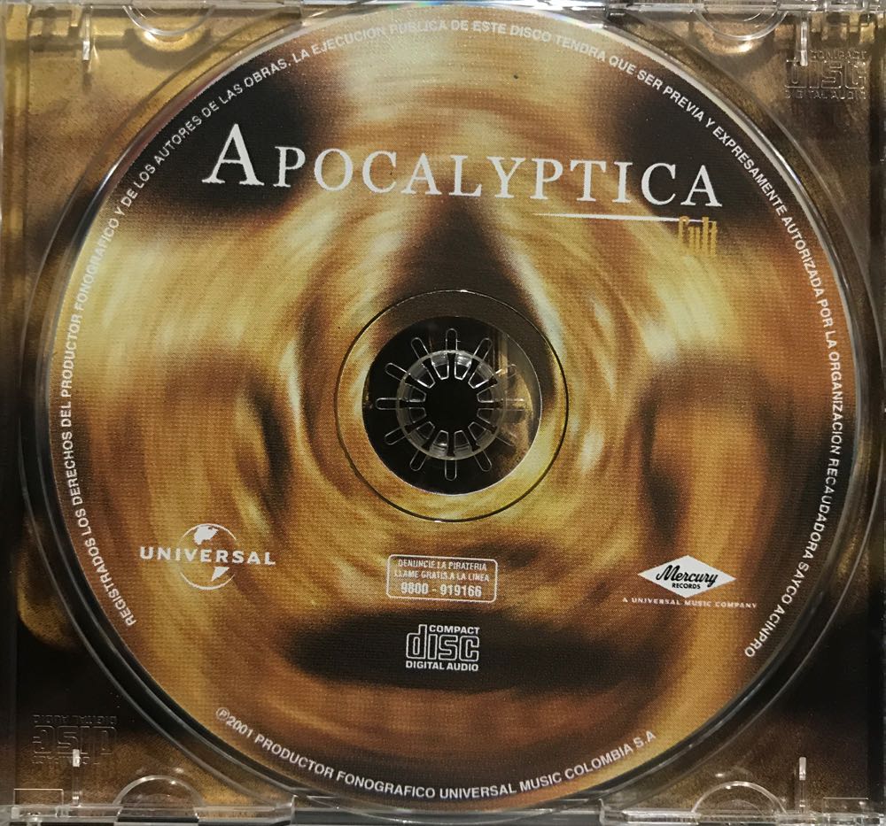 Cult - Apocalyptica (CD) music collectible [Barcode 731454825429] - Main Image 3