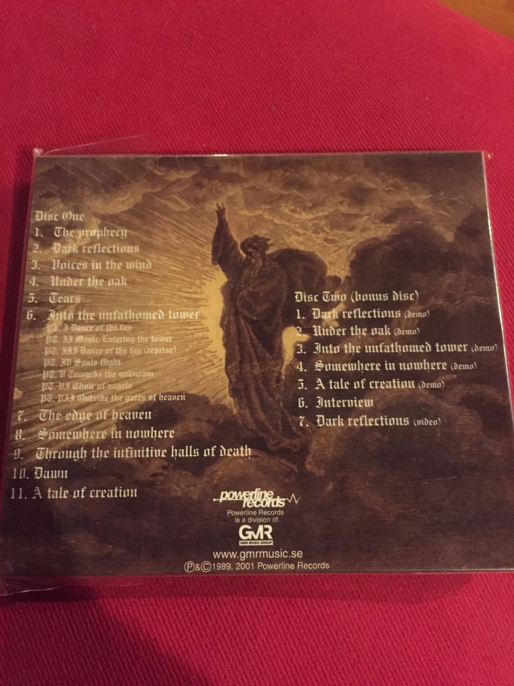 Tales Of Creation - Candlemass (Cassette) music collectible [Barcode 7350006760051] - Main Image 2
