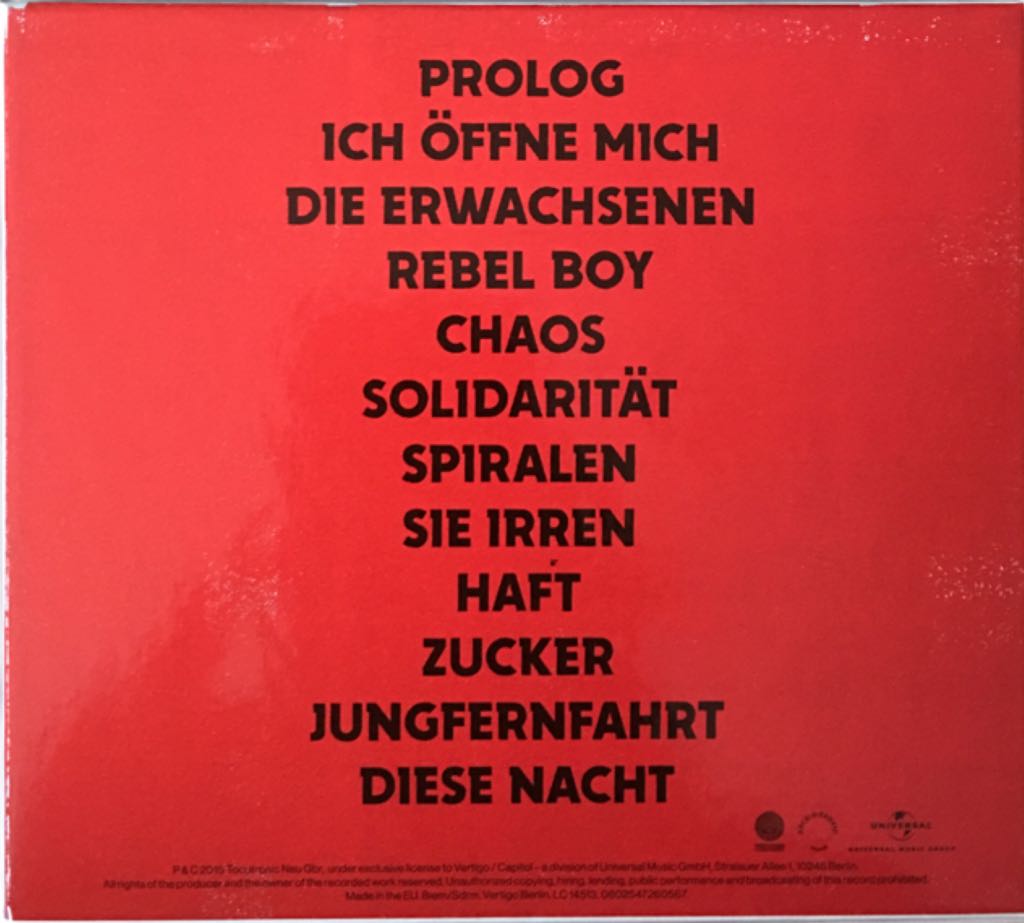 Tocotronic  - Tocotronic (CD) music collectible - Main Image 2