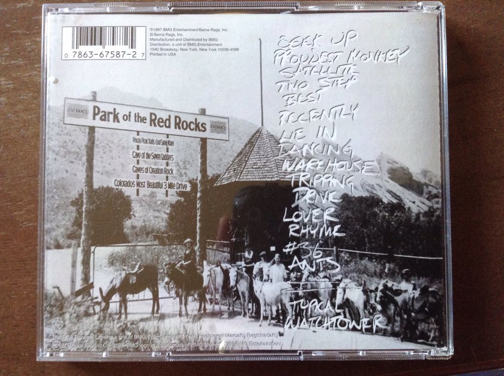 Live At Red Rocks 8.15.95 - Dave Matthews Band (CD - 125) music collectible [Barcode 078636758725] - Main Image 2