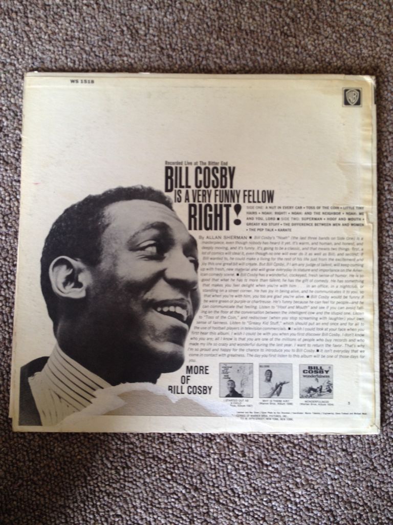 Bill Cosby Is A Very Funny Fellow Right! - Bill Cosby (12” - 30) music collectible - Main Image 2