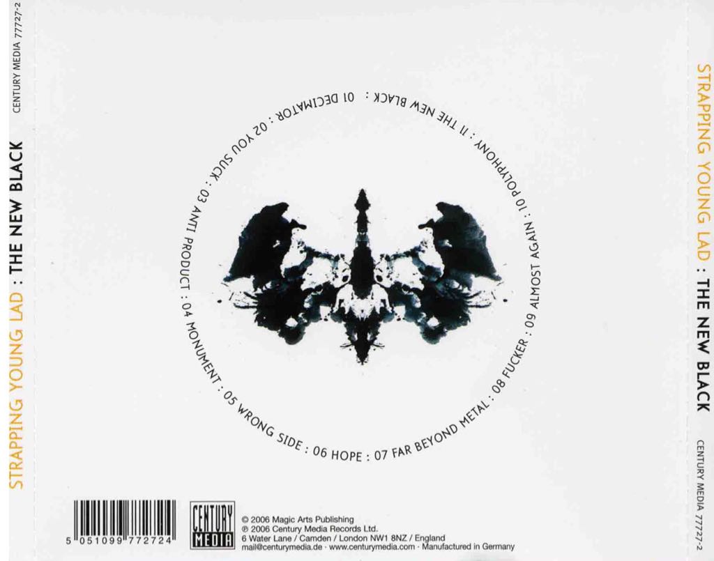 The New Black - Strapping Young Lad (12”) music collectible [Barcode 5051099772724] - Main Image 2