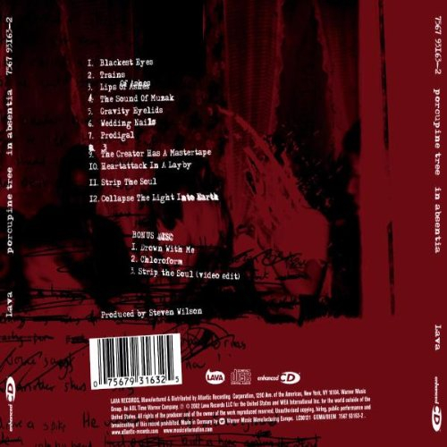 In Absentia - Porcupine Tree (CD - 68:28) music collectible [Barcode 075679316325] - Main Image 2