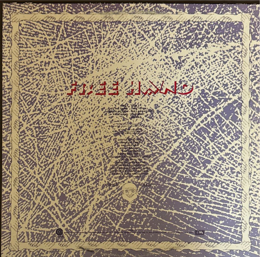 Free Hand - Gentle Giant (12” - 37) music collectible - Main Image 2