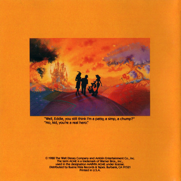 The Story of Who Framed Roger Rabbit - Soundtrack (12” - 39) music collectible [Barcode 050086040421] - Main Image 3