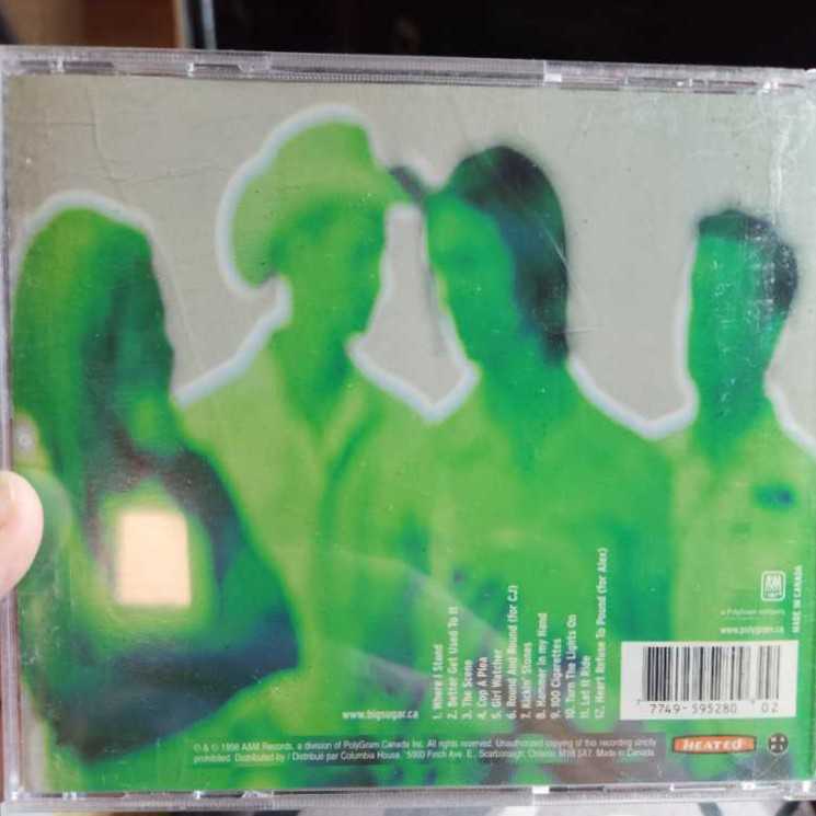 Heated - Big Sugar (CD - 75) music collectible [Barcode 777495952809] - Main Image 2