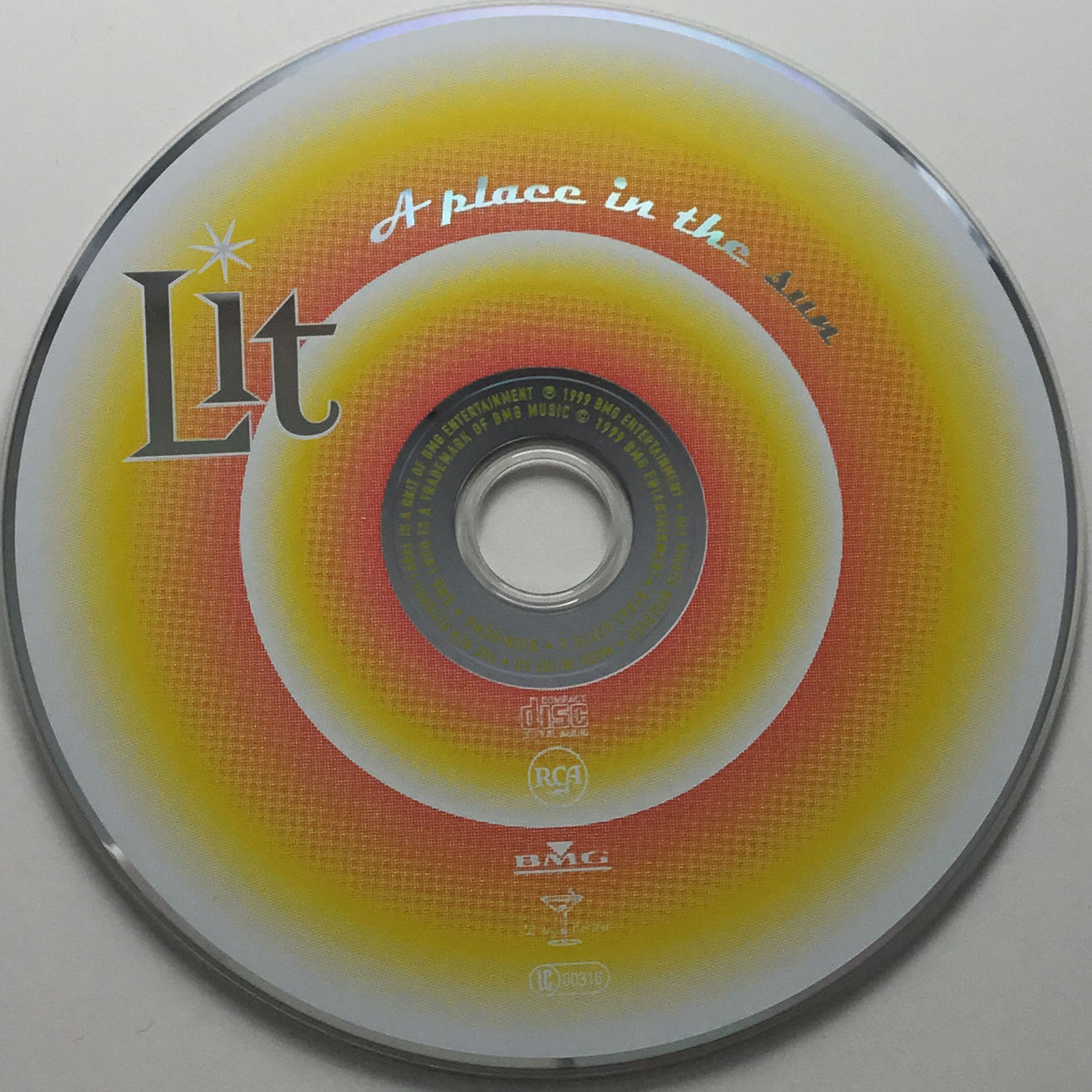 A Place In The Sun - Lit (CD - 44) music collectible [Barcode 078636777528] - Main Image 4