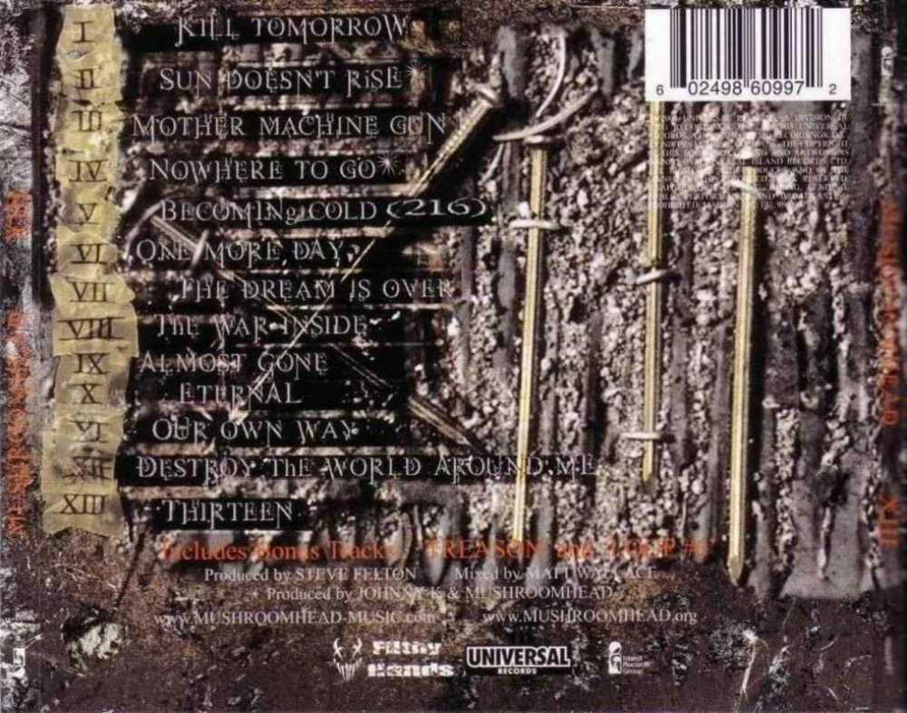 XIII - Mushroomhead (CD) music collectible [Barcode 602498606759] - Main Image 2