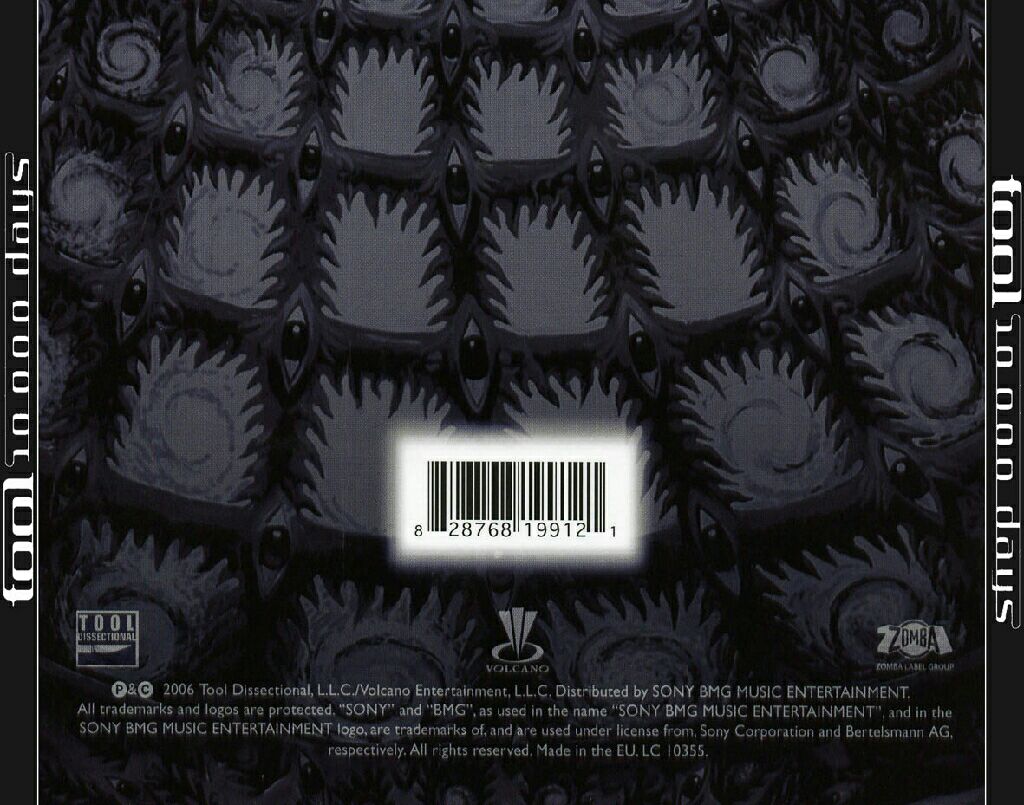 10,000 Days - Tool (CD) music collectible - Main Image 2