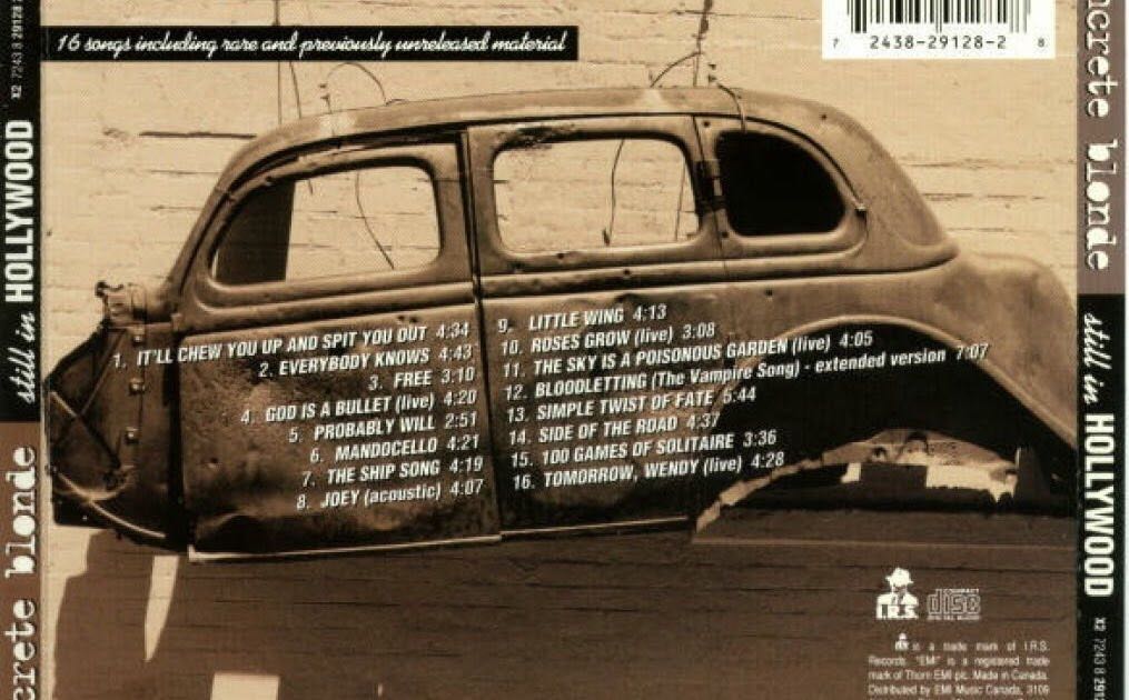 Still in Hollywood - Concrete Blonde (CD) music collectible [Barcode 020831108522] - Main Image 2