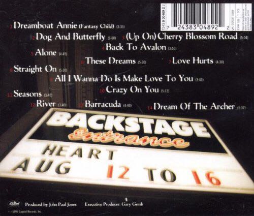 Road Home, The - Heart (CD - 75) music collectible [Barcode 724383048922] - Main Image 2