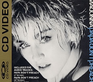 Madonna Papa Dont Preach - PAL-video - Madonna (CD) music collectible [Barcode 075992568128] - Main Image 1