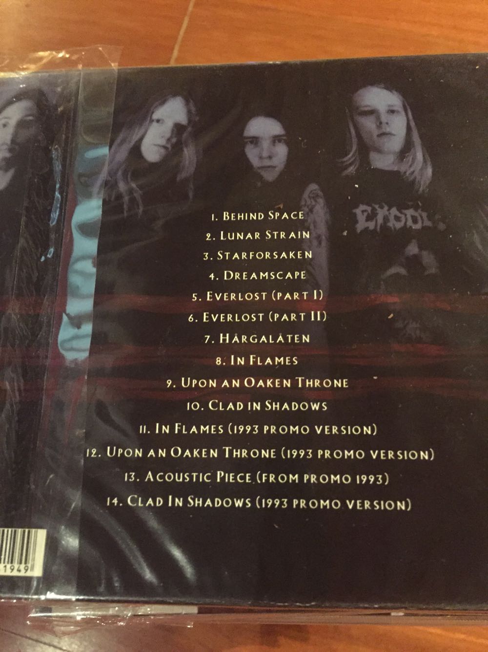 Lunar Strain - In Flames (CD) music collectible [Barcode 7320470041949] - Main Image 2