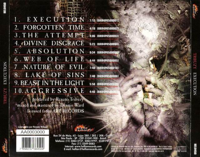 Execution - Tribuzy (CD) music collectible [Barcode 8437001017744] - Main Image 2