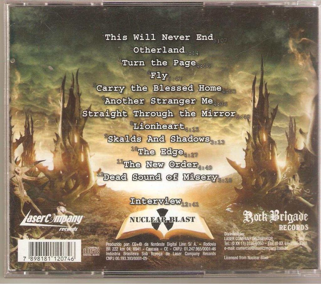 A Twist in the Myth - Blind Guardian (CD - 62) music collectible [Barcode 11671510] - Main Image 2