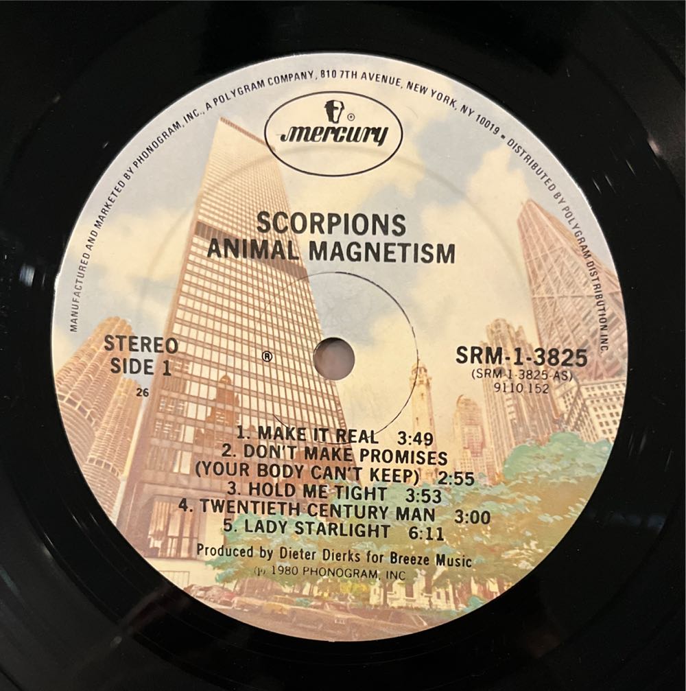 Animal Magnetism(Vinyl) - Scorpions (12” - 39) music collectible - Main Image 3