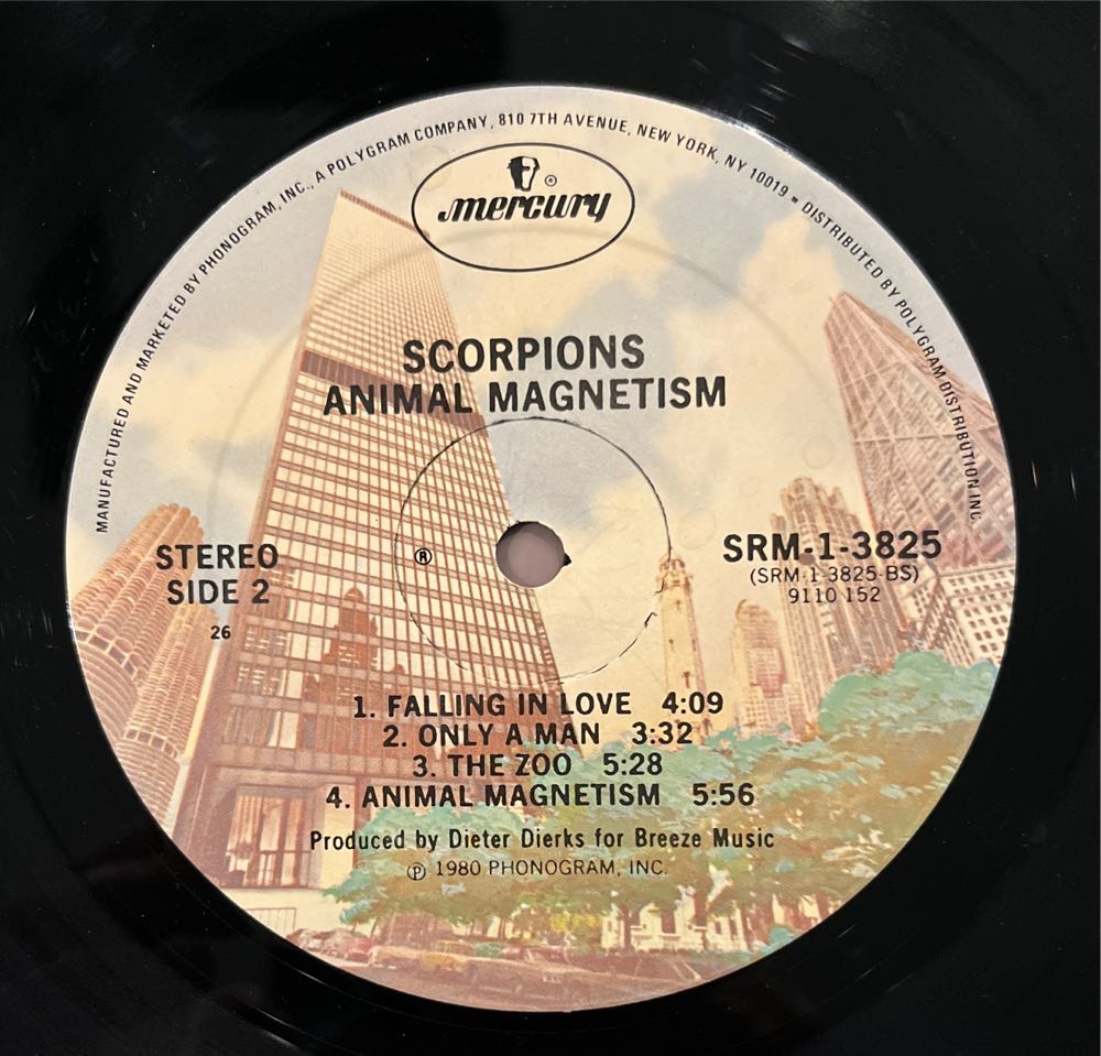 Animal Magnetism(Vinyl) - Scorpions (12” - 39) music collectible - Main Image 4