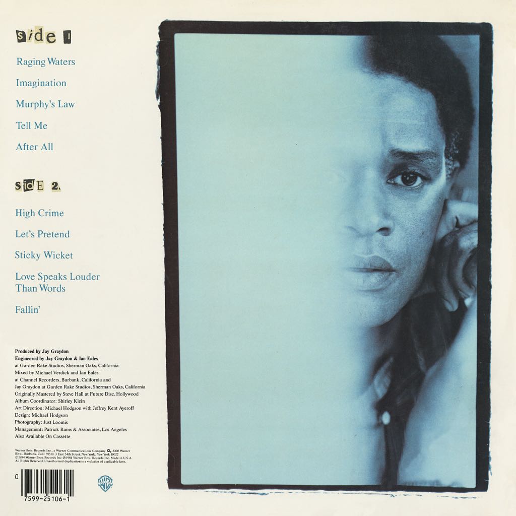 High Crime - Al Jarreau (12” - 44) music collectible [Barcode 022925080714] - Main Image 2