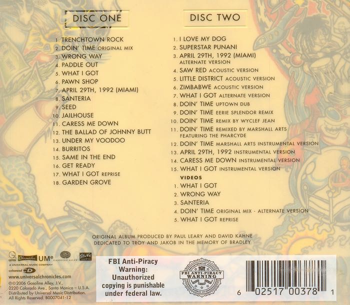 Sublime Deluxe Edition - Sublime (CD) music collectible [Barcode 0602517003781] - Main Image 2