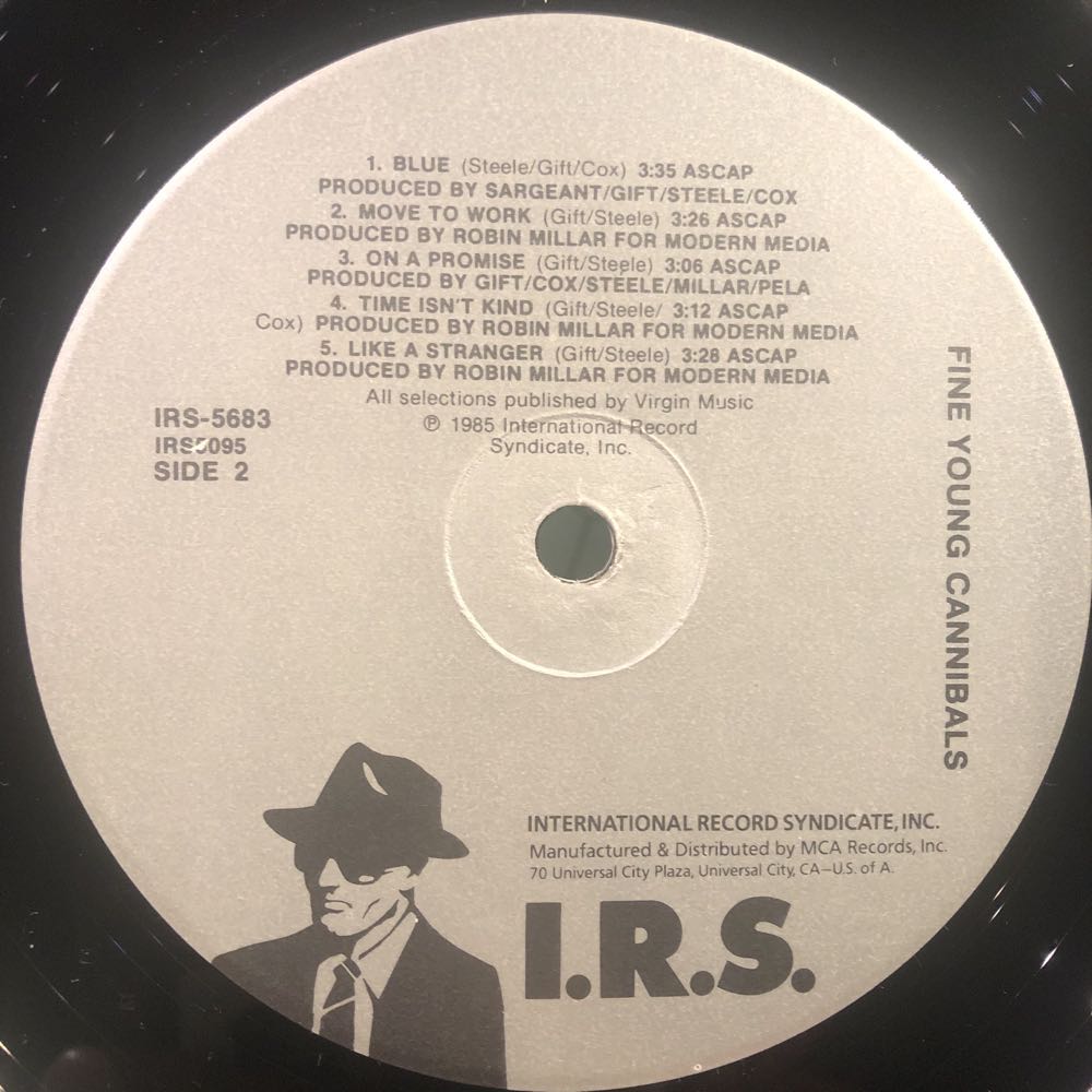 Fine Young Cannibals - Fine Young Cannibals (CD - 42) music collectible [Barcode 076732568316] - Main Image 4