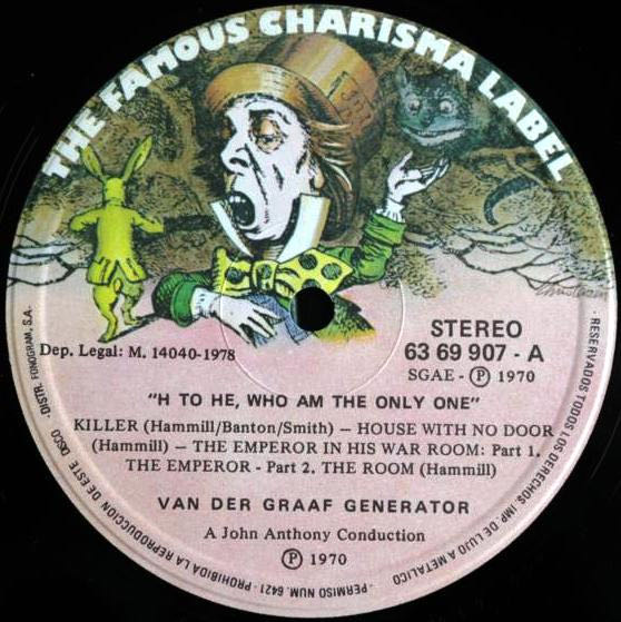 H To He Who Am The Only One - Van Der Graaf Generator (12”) music collectible - Main Image 3