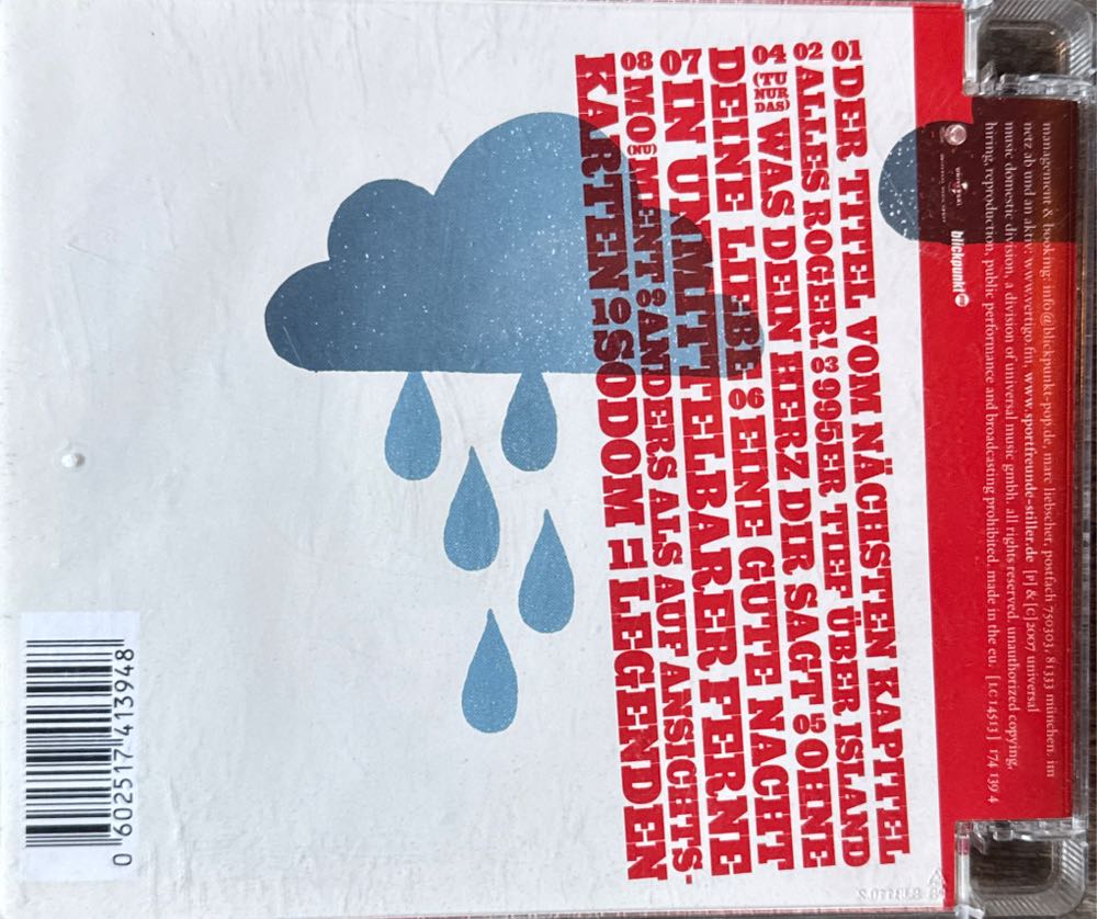 Sportfreunde Stiller La bum - Sportfreunde Stiller (CD) music collectible [Barcode 602517413948] - Main Image 2