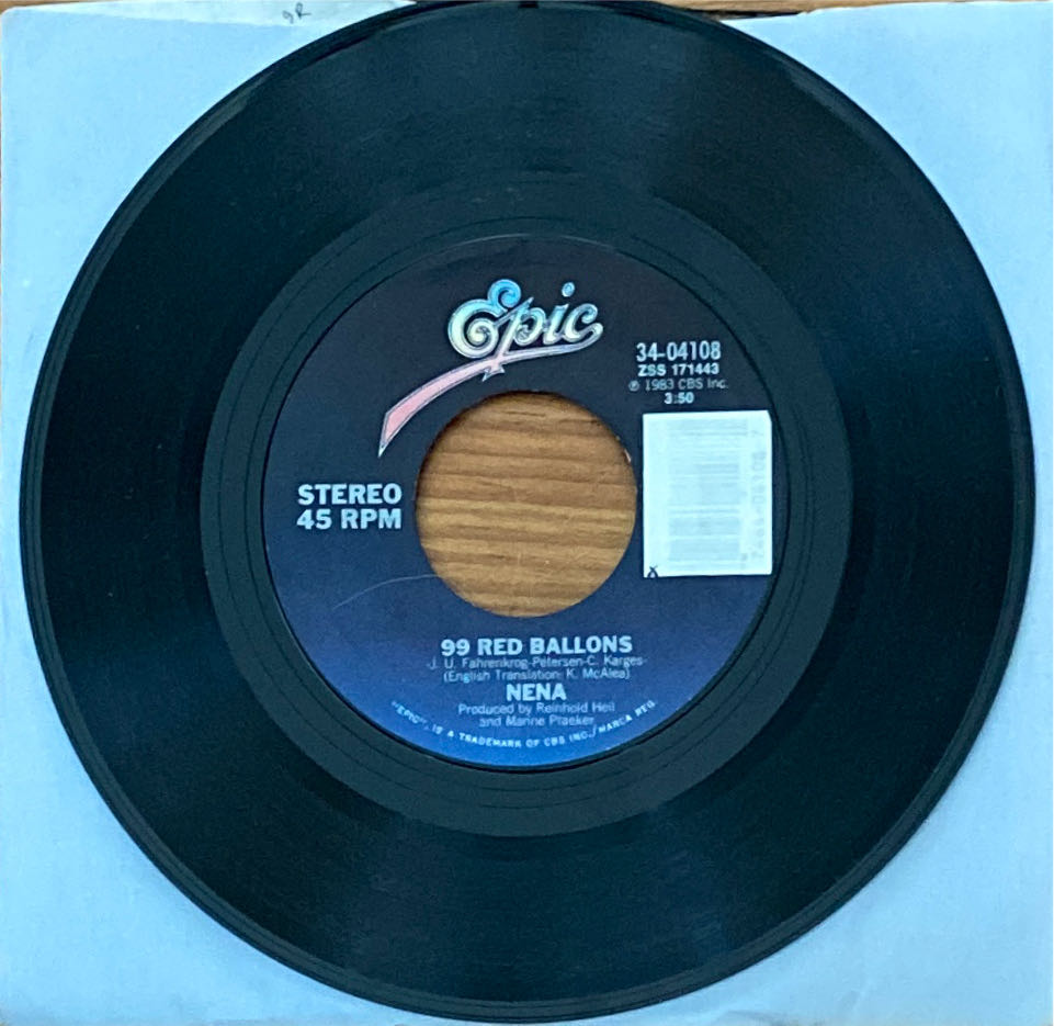 99 Luftballons - Nena (7” - 8) music collectible - Main Image 2