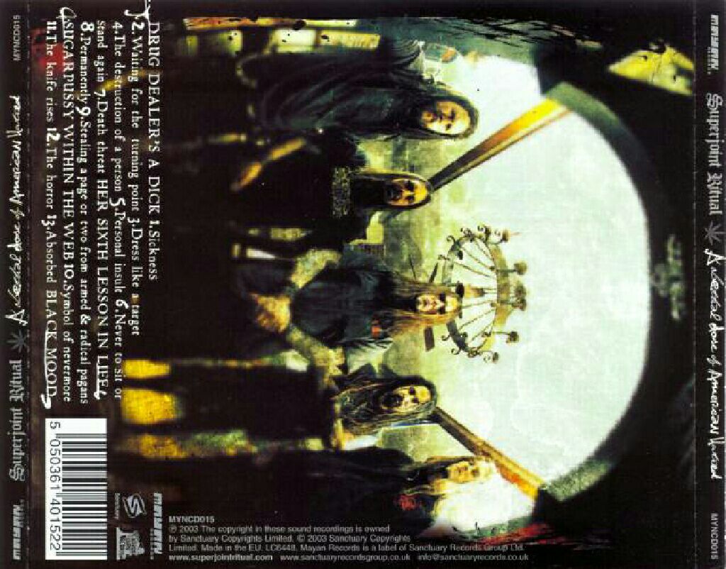 A Lethal Dose of American Hatred - Superjoint Ritual music collectible [Barcode 4601250326726] - Main Image 2