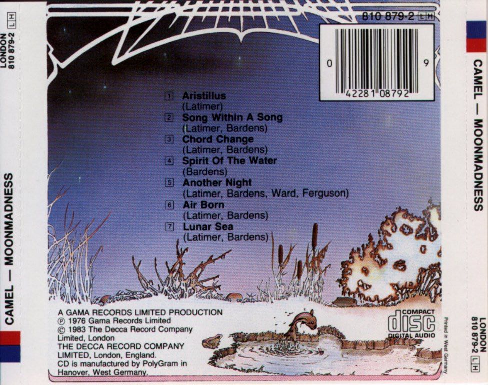 Moonmadness - Camel (38:57) music collectible - Main Image 2