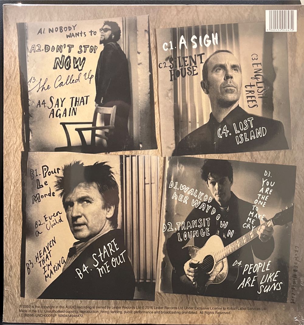 Time On Earth - Crowded House (12” - 5831) music collectible [Barcode 5060454946472] - Main Image 2