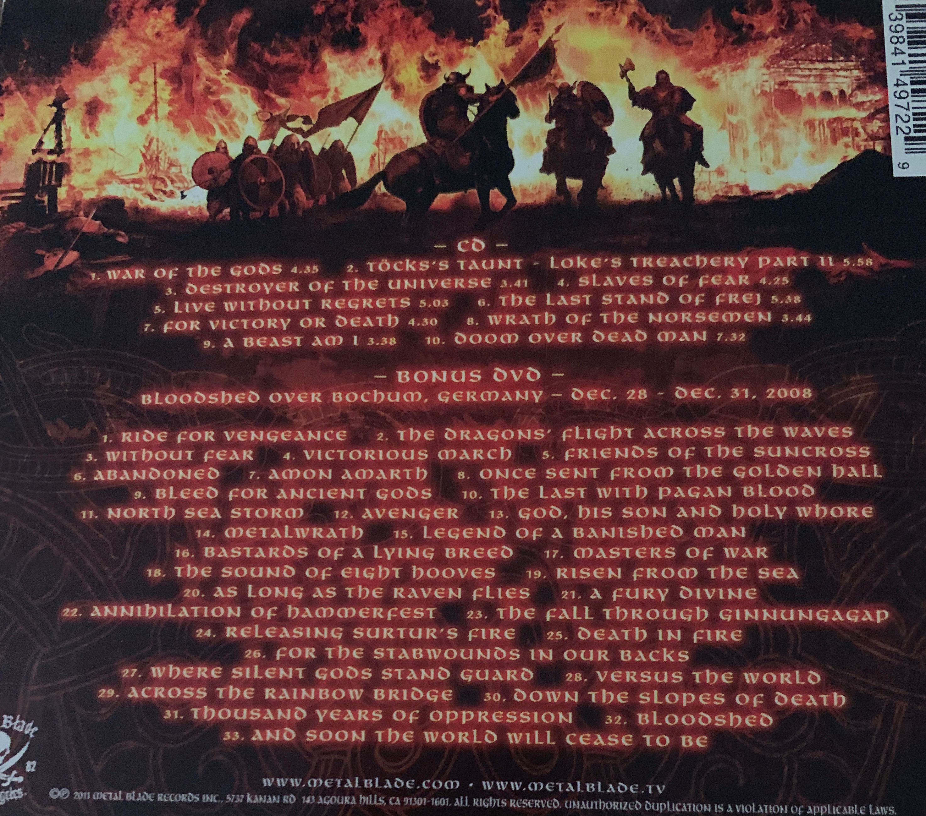 Surtur Rising - Amon Amarth (CD - 4840) music collectible [Barcode 039841497229] - Main Image 2