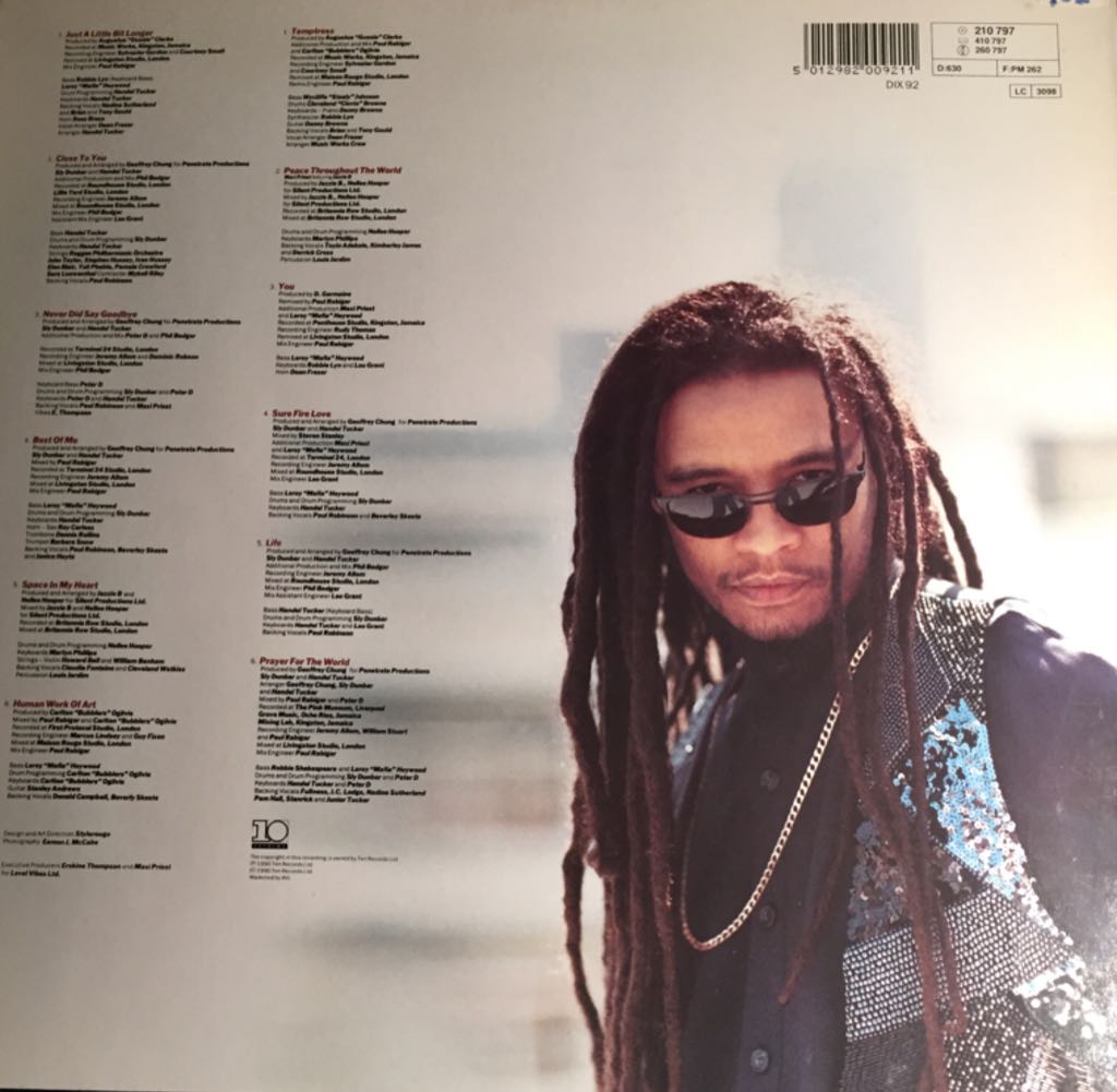 BONAFIDE - Maxi Priest (12”) music collectible - Main Image 2