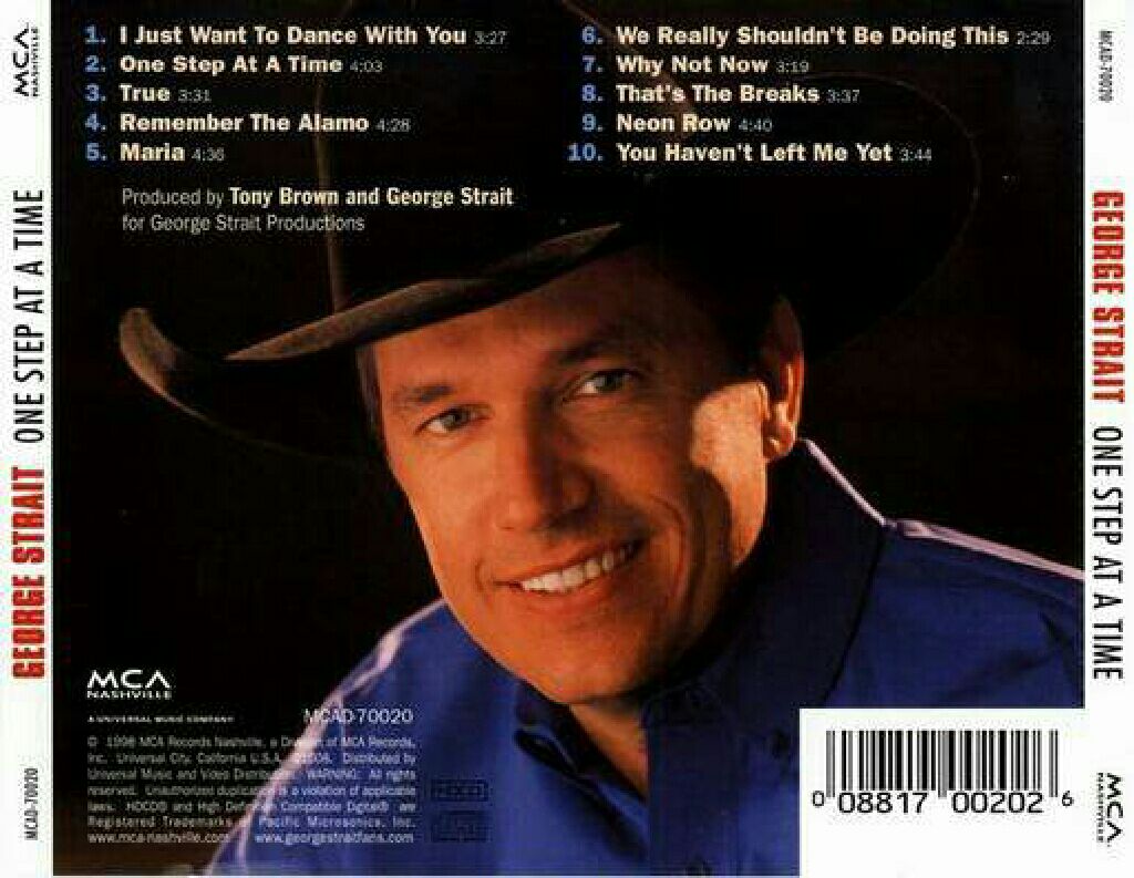 One Step At A Time - George Strait (CD) music collectible - Main Image 2