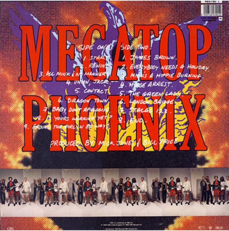 Megatop Phoenix - Big Audio Dynamite (12”) music collectible [Barcode 5099746579012] - Main Image 2