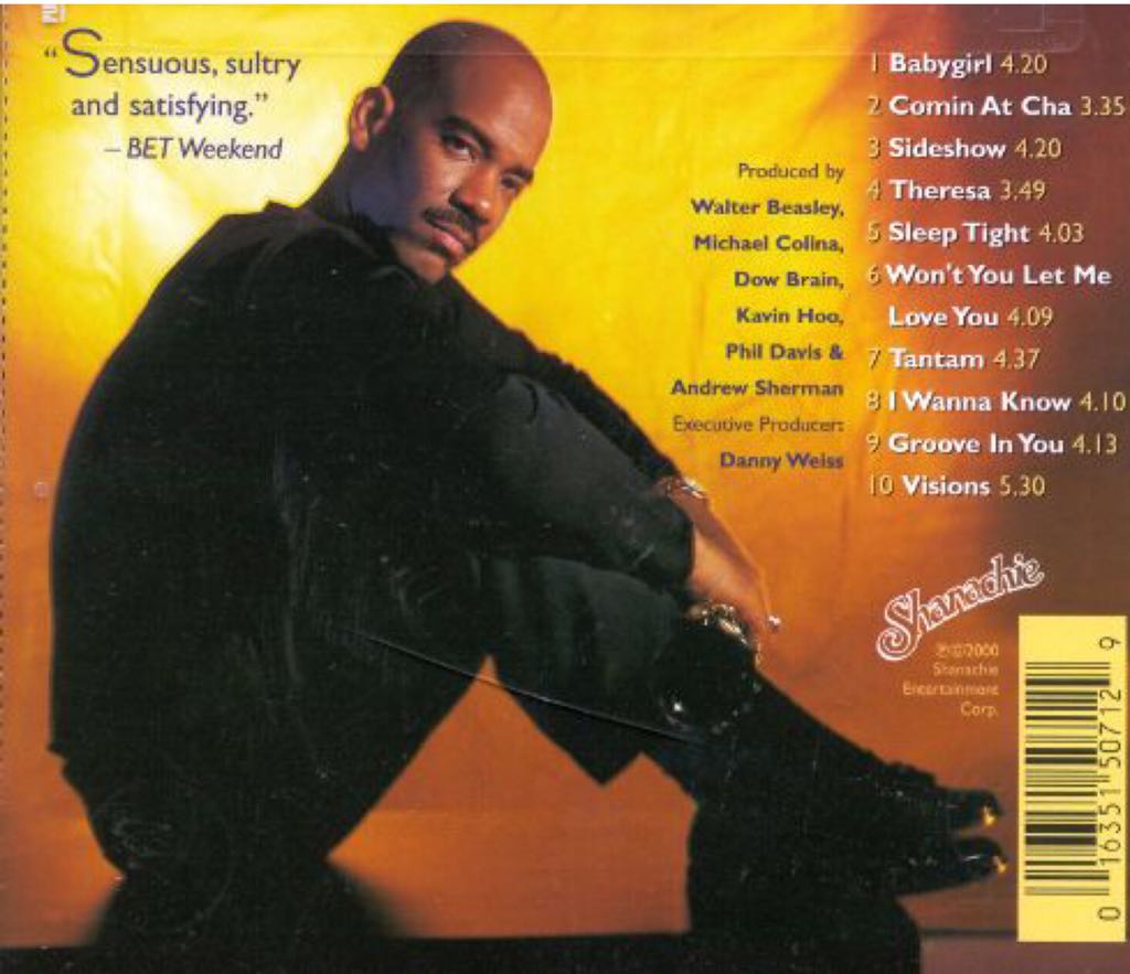 Wont you let me love you - Walter Beasley (CD) music collectible [Barcode 016351507129] - Main Image 2