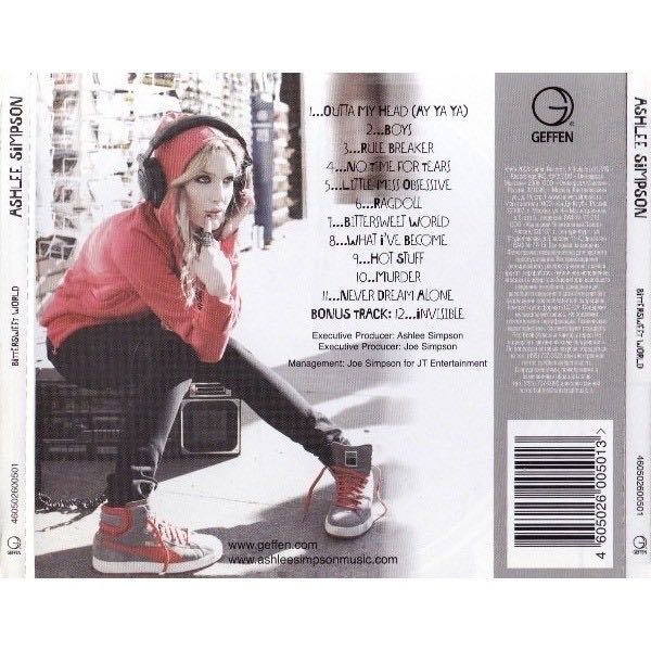 Bittersweet World - Simpson, Ashlee (CD - 39) music collectible [Barcode 602517678774] - Main Image 2