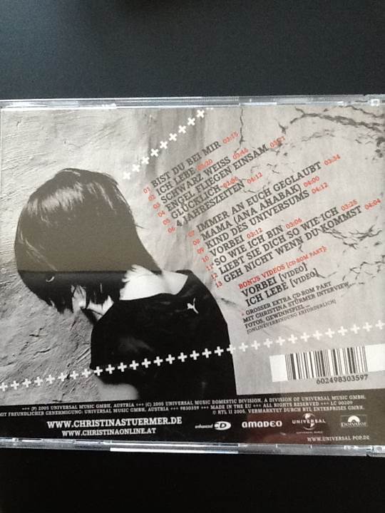 Schwarzweiss - Christina Stürmer (CD) music collectible [Barcode 602498303597] - Main Image 2