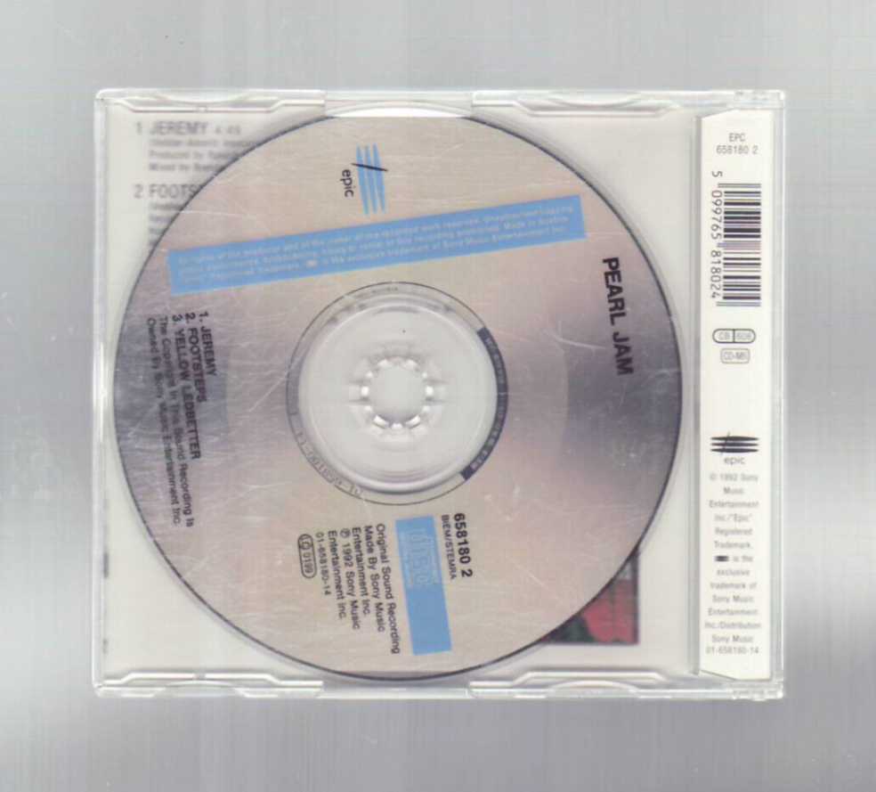 Jeremy - Pearl Jam (CD) music collectible [Barcode 5099765818024] - Main Image 2