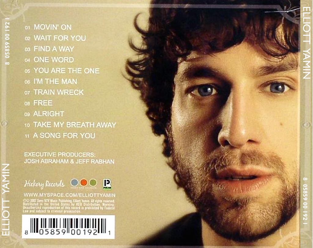 Elliott Yamin - Elliott Yamin (CD - 41) music collectible - Main Image 2