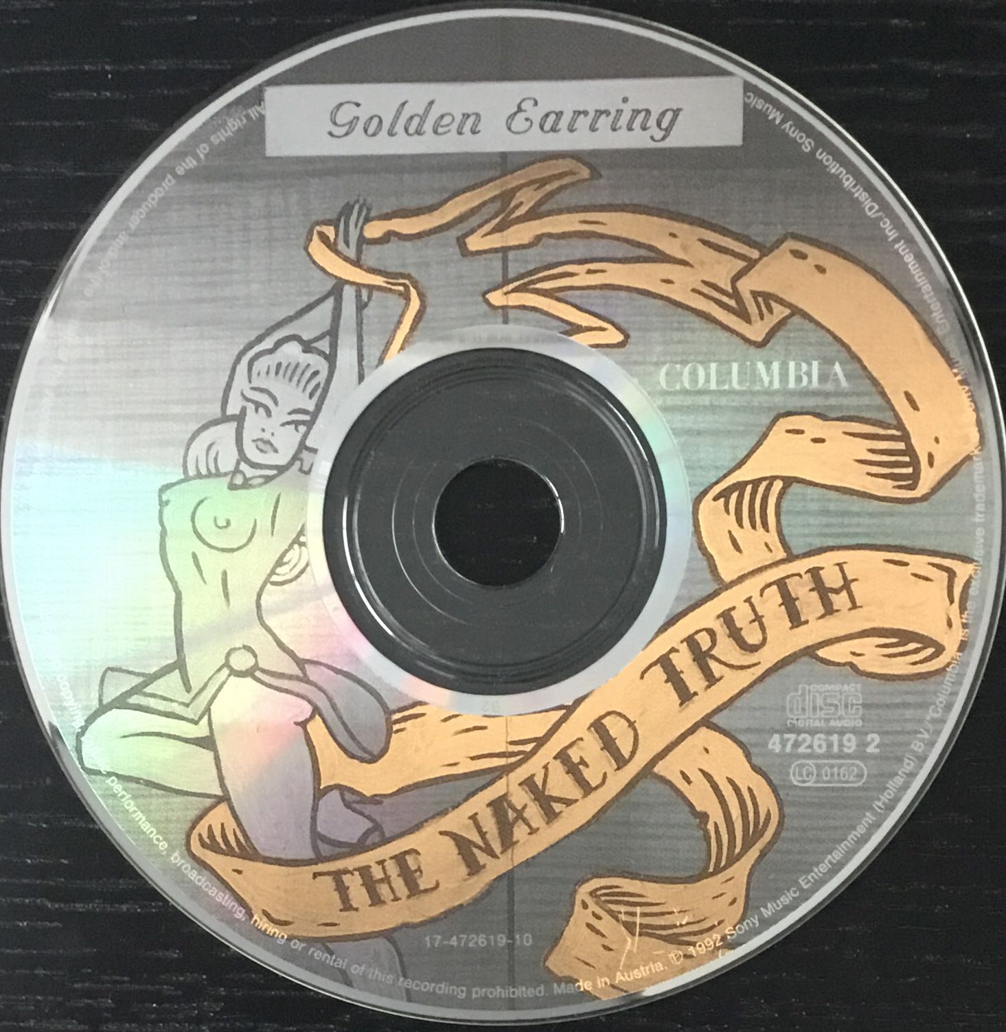 The Naked Truth - Golden Earring (CD - 70) music collectible [Barcode 5099747261923] - Main Image 4
