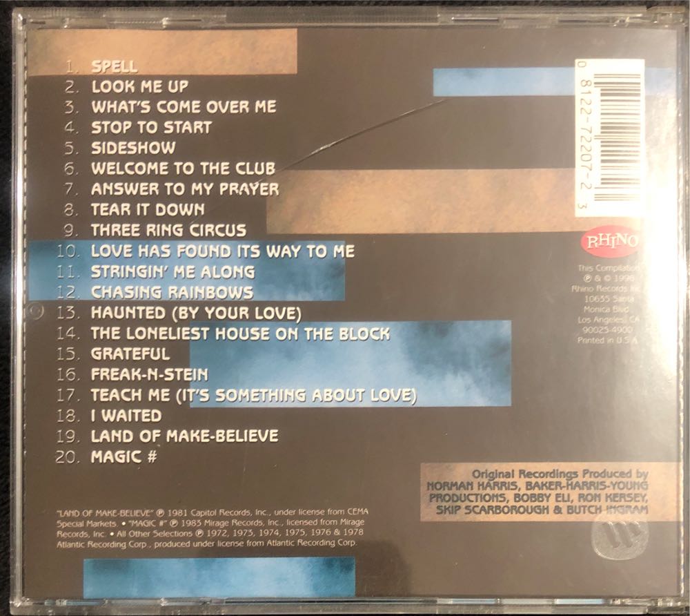 The Best Of Blue Magic Soulful Spell - Blue Magic (CD) music collectible [Barcode 081227220723] - Main Image 2