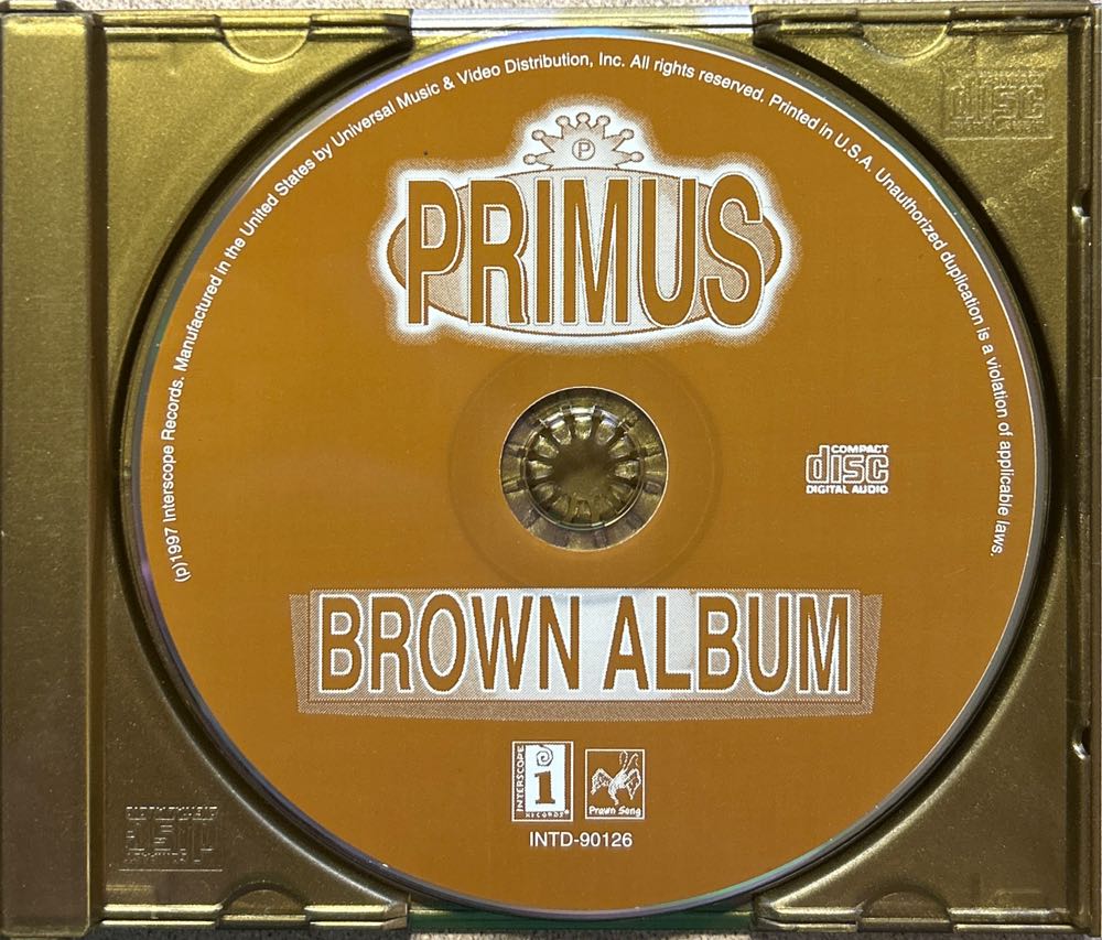 Brown Album - Primus (CD) music collectible [Barcode 606949012625] - Main Image 3