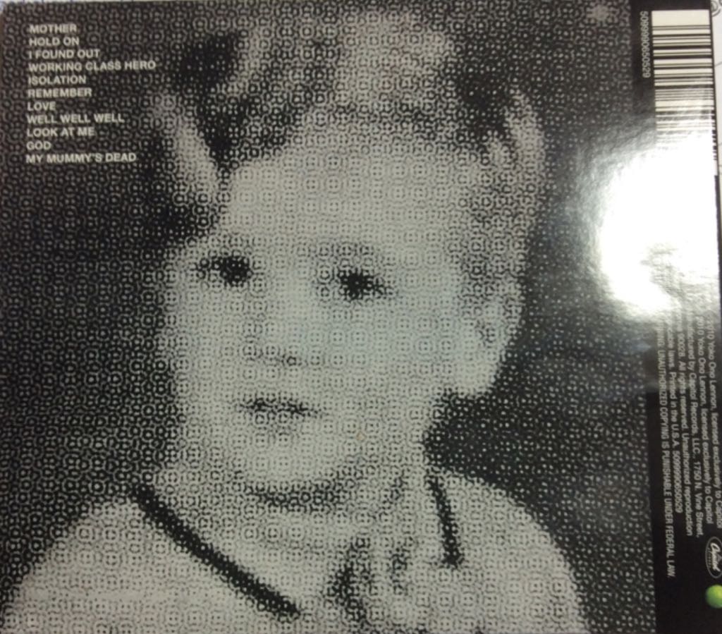 John Lennon / Plastic Ono Band - John Lennon (CD - 40) music collectible [Barcode 5099990650529] - Main Image 2