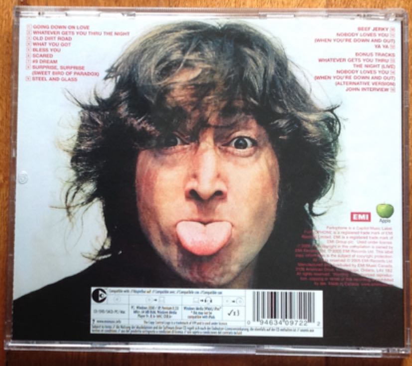 Walls and Bridges (2005 Apple Records reissue with bonus tracks) - John Lennon (CD - 59) music collectible [Barcode 094634097222] - Main Image 2