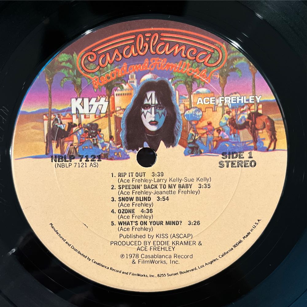 Ace Frehley - Kiss (12” - 3644) music collectible - Main Image 3