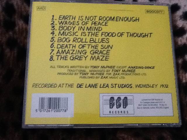 Who Will Save the World? - Groundhogs (CD - 3640) music collectible [Barcode 5017261200778] - Main Image 2